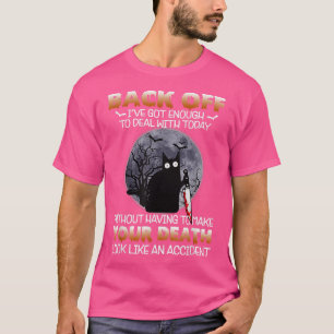 Camiseta El horror del gato negro está de vuelta, tengo suf