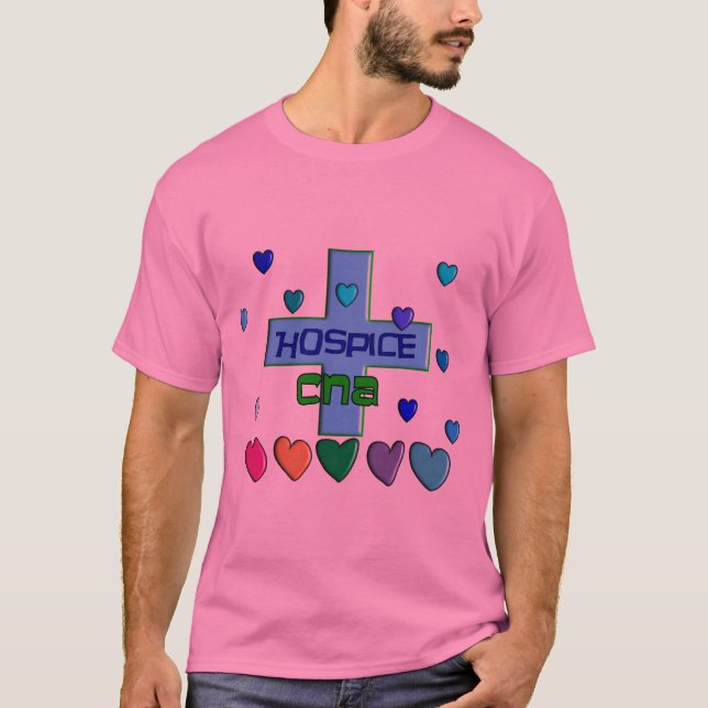 Camiseta El hospicio PUEDE diseño multi de los corazones (Anverso)