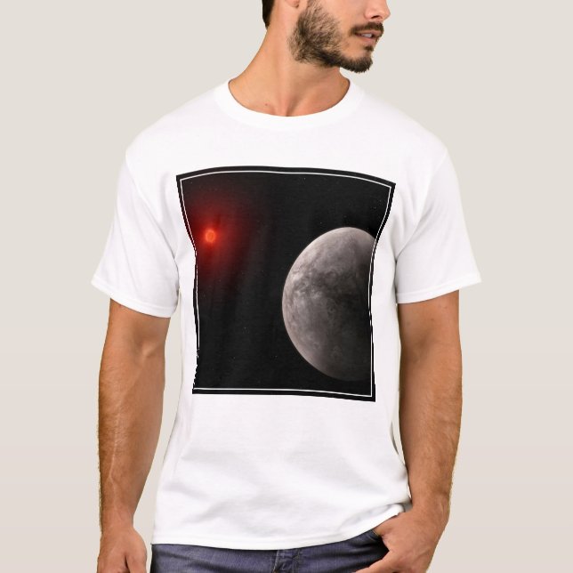 Camiseta El Hot Rocky Exoplanet Trappist-1 B. (Anverso)