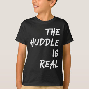 Camiseta El Huddle es realmente divertido fútbol para otoño