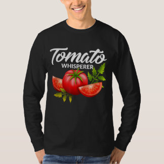 Camiseta El huerto de huertos de tomate Whisperer