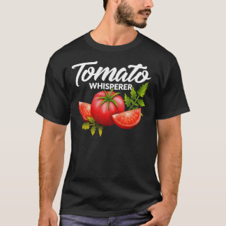 Camiseta El huerto de huertos de tomate Whisperer