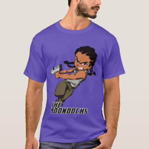Camiseta el huey freeman en acción al estilo de the boondoc