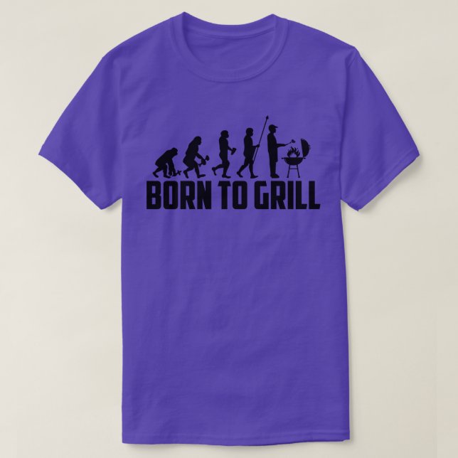 Camiseta El humano de la parrilla (Diseño del anverso)