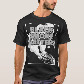 Camiseta El humo negro del diesel importa un camión levanta