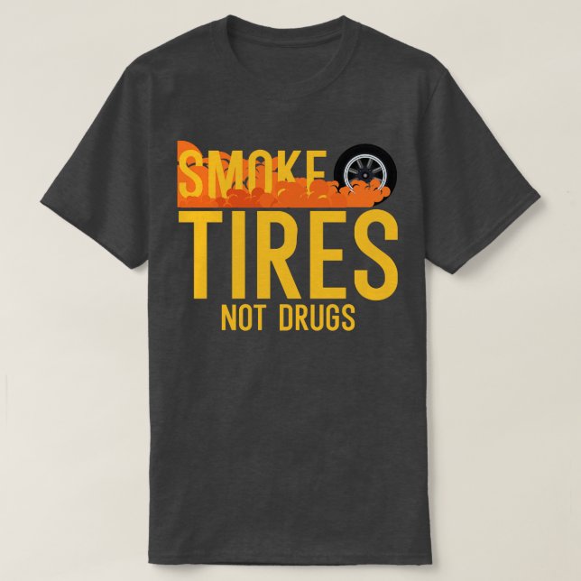 Camiseta El humo no prueba drogas (Diseño del anverso)