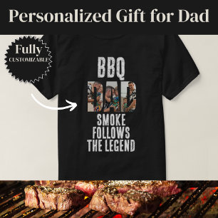 Camiseta El humo sigue al legendario papá