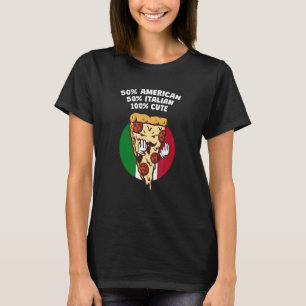 Camiseta El humor americano italiano a la baja nacionalidad