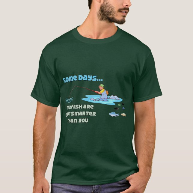 Camiseta El humor de pescadores de camisas pescadoras es má (Anverso)