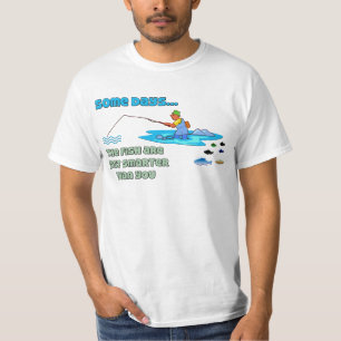 Camiseta El humor de pescadores de camisas pescadoras es má
