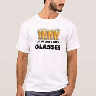Camiseta El humor gracioso de beer cerveza a esta edad nece