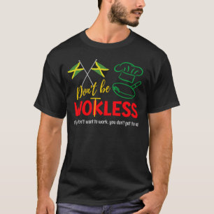 Camiseta El humor jamaiquino NO ES MÁS INALÁMBRICO (Wotless