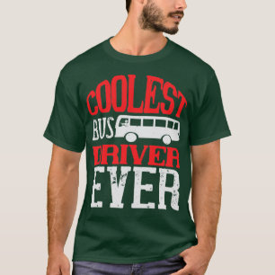 Camiseta El humor más frío de los conductores de autobús