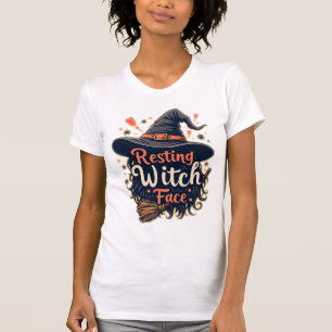 Camiseta El humor negro y sarcástico para la bruja