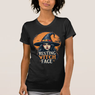 Camiseta El humor negro y sarcástico para la bruja