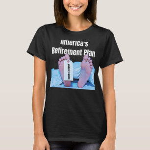 Camiseta El humor retirado del plan de retiro de Estados Un