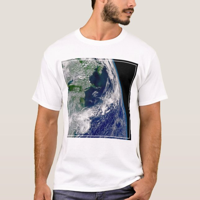 Camiseta El Huracán Frances En Una Tierra Parcial. (Anverso)
