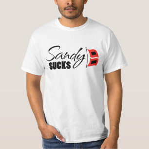 Camiseta ¡El huracán Sandy chupa!