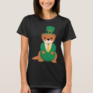 Camiseta el hurón feliz el día de patrick