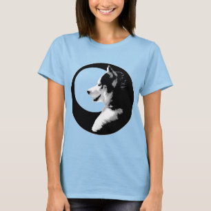 Camiseta El Husky Deporte de las mujeres Tee Husky Malamute