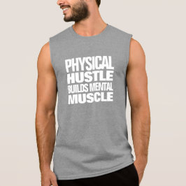 Camiseta El Hustle Físico Motivacional Construye Músculo Me