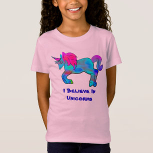 Camiseta El I de los niños cree en unicornios