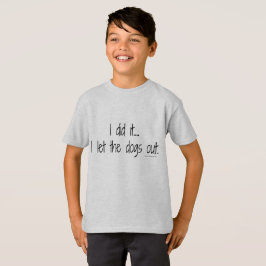 Camiseta El I del niño juntó con te