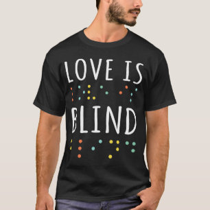 Camiseta El idioma braille en Braille: el amor en Braille