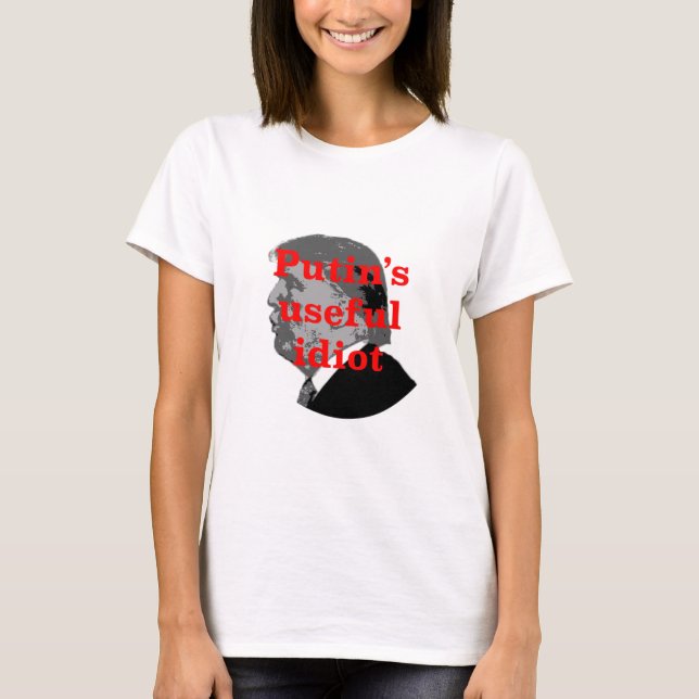 Camiseta El idiota útil de Putin (Anverso)
