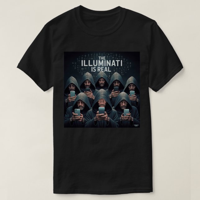 Camiseta El Illuminati es real (Diseño del anverso)