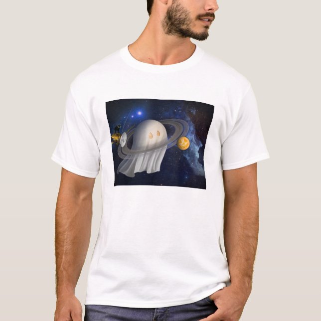 Camiseta El ilustracion de Halloween de un artista (Anverso)