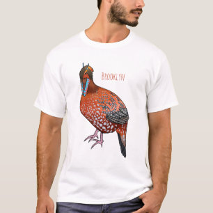 Camiseta El ilustracion de personalizado de aves de Cabot