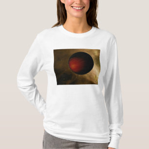 Camiseta El ilustracion de un Júpiter caliente llamó HD