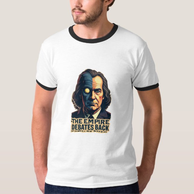 Camiseta El imperio debate hacia atrás (Anverso)