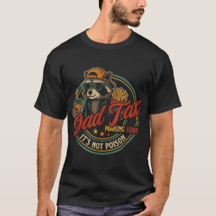 Camiseta El impuesto a papá asegura que no es veneno gracio