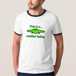 Camiseta El impulso del tiempo del UFO, diversión para la