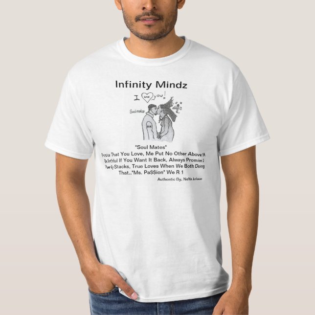 Camiseta el iMz "alma acopla" el anuncio (Anverso)