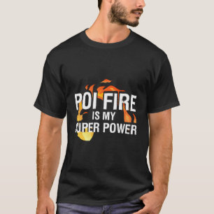 Camiseta El incendio de Poi es mi poste de fuego de superpo