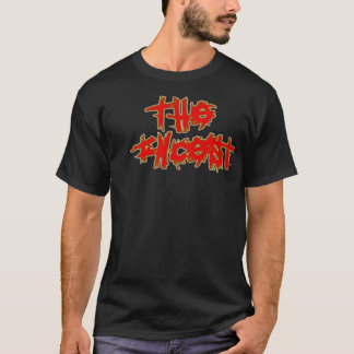 Camiseta El incesto - negro/rojo