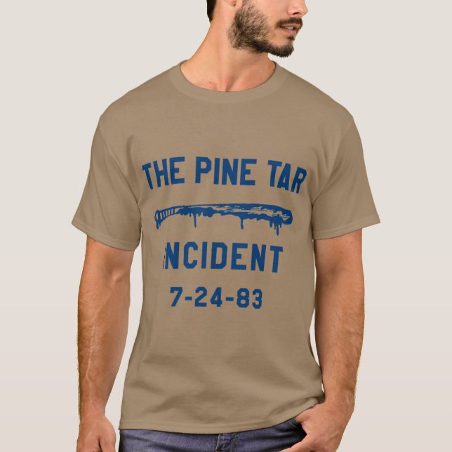 Camiseta El incidente de Pinear vintage (Anverso)