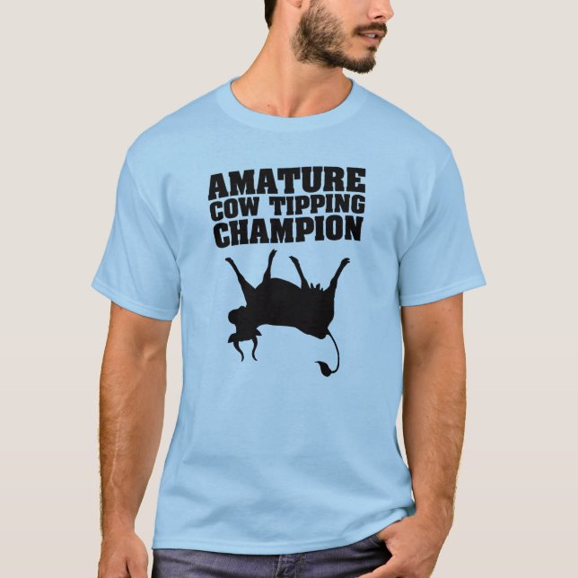Camiseta El inclinar de la vaca (Anverso)