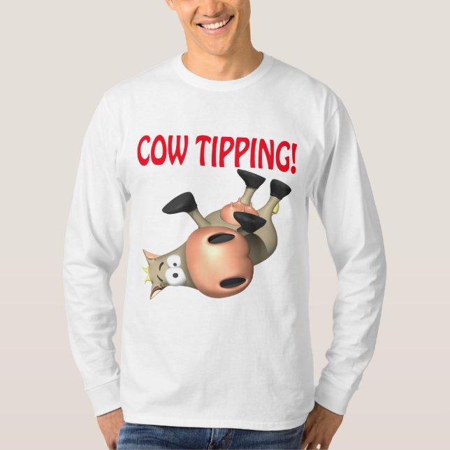 Camiseta El inclinar de la vaca (Anverso)