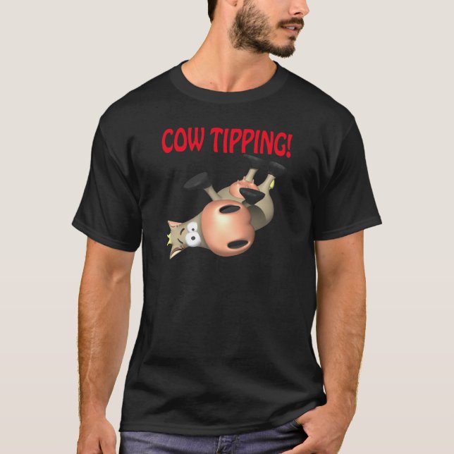 Camiseta El inclinar de la vaca (Anverso)