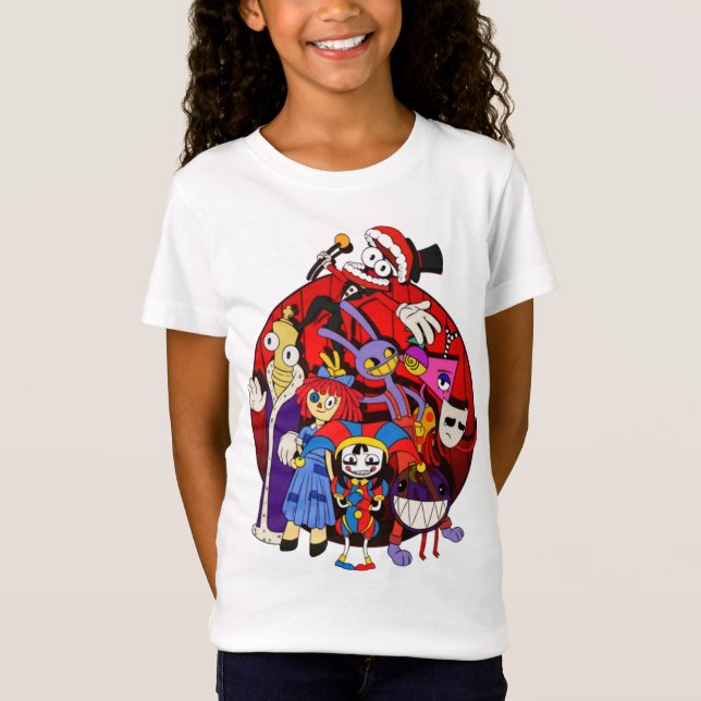 Camiseta el increíble circo digital completo  (Anverso)