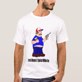Camiseta El individuo blanco típico de Barack Obama