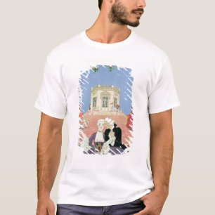 Camiseta El Indolents, ilustracion para los 'Fetes Galantes