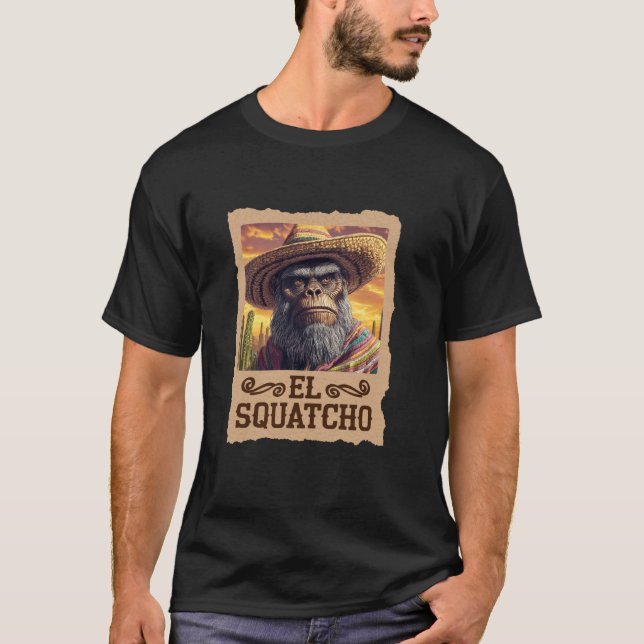 Camiseta El indómito El Squatcho (Anverso)
