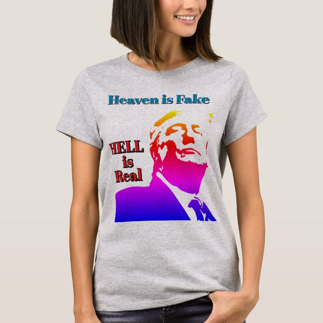 Camiseta El Infierno Es Real (Anverso)