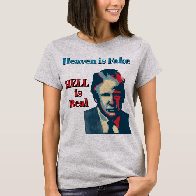 Camiseta El Infierno Es Real (Anverso)
