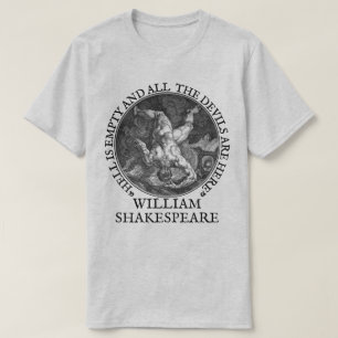 Camiseta El infierno está vacío y todos los demonios están 
